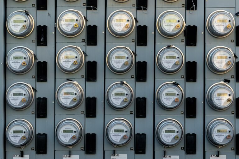 Electricity meter illustrating space heater running costs