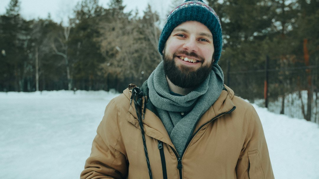 Illustrative winter jacket image for the heated vest versus heated jacket comparison