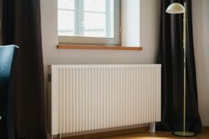 Illustrative electric room heater for the space heater versus central heating guide