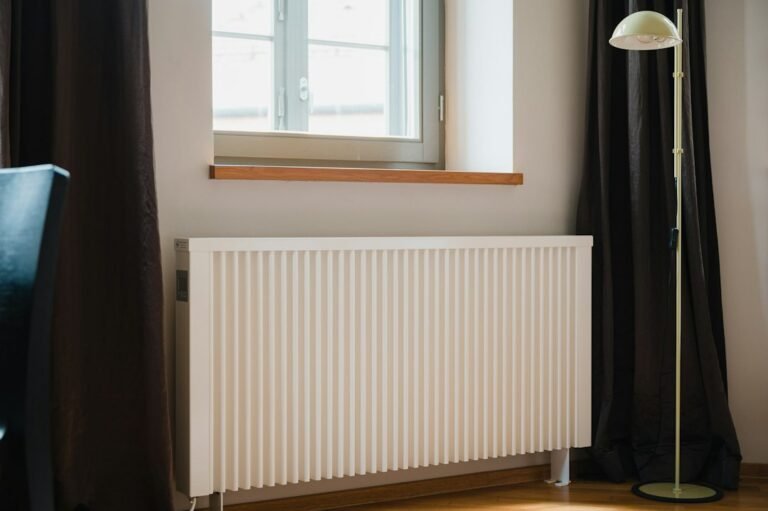 Illustrative electric room heater for the space heater versus central heating guide
